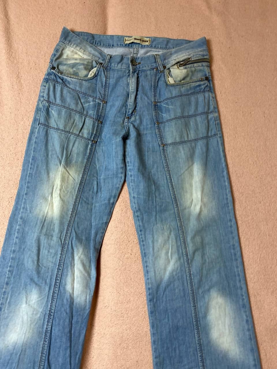Vintage VINTAGE SELVEDGE DISTRESSED DENIM Size US 34 / EU 50 - 22 Thumbnail