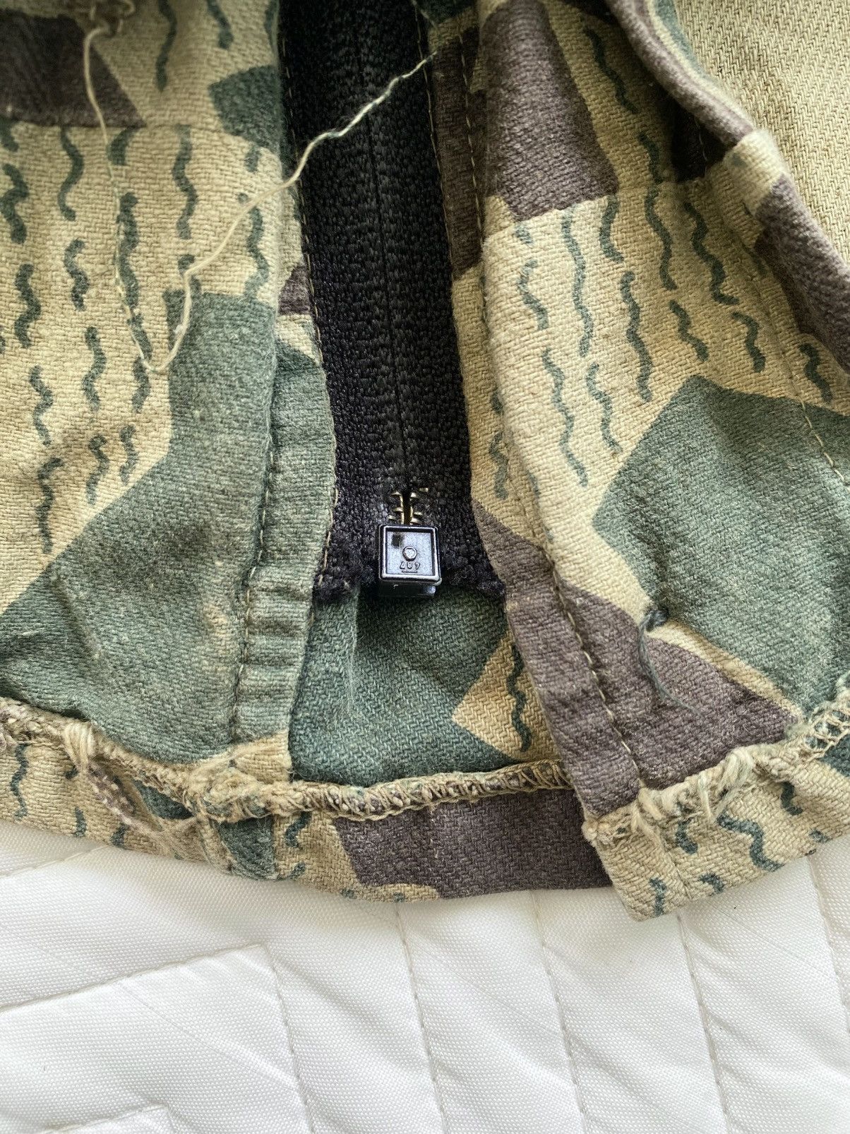 Vintage Issue 60s Bulgarian Splitter Raindrop Camo Jacket Size US L / EU 52-54 / 3 - 9 Thumbnail