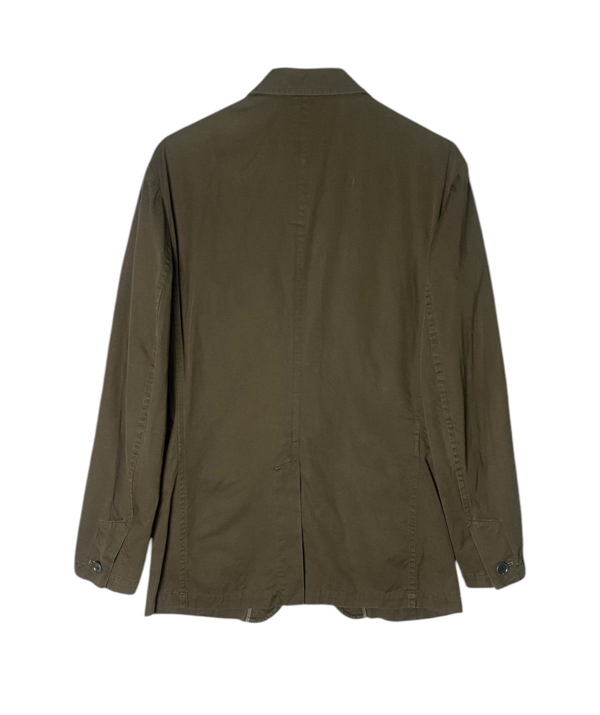 Designer × Yohji Yamamoto Vintage Y’S Yohji Yamamoto Cotton Coat Size 42R - 3 Thumbnail