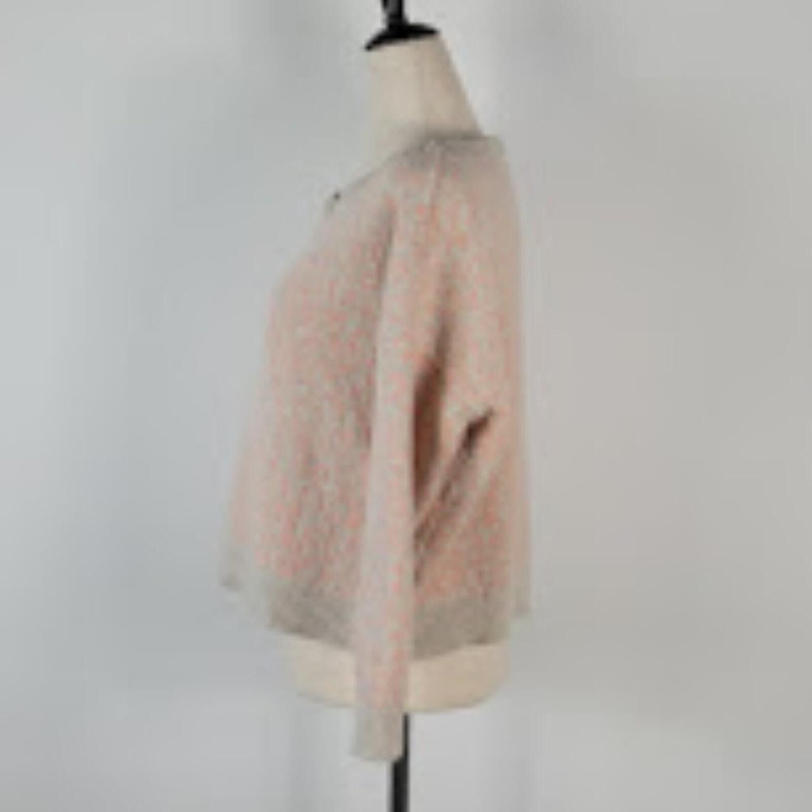 Free People Free People Peach and Cream Scoop Neck Sweater Size S / US 4 / IT 40 - 3 Thumbnail