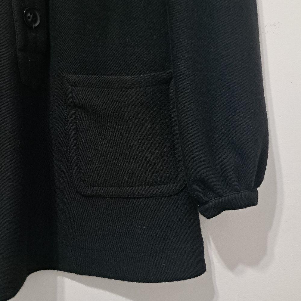 Theory Theory Wool Blend Button-Up Coat Preppy Goth School Girl Siz Size XS / US 0-2 / IT 36-38 - 7 Thumbnail