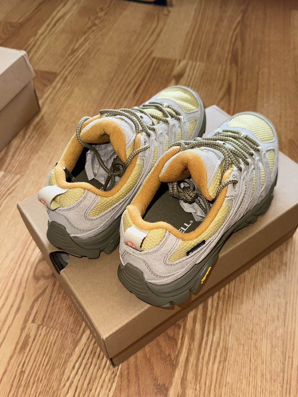 Merrell MERRELL MOAB 3 GTX GORETEX YELLOW NORI 7.5 Size US 7.5 / EU 40-41 - 4 Thumbnail