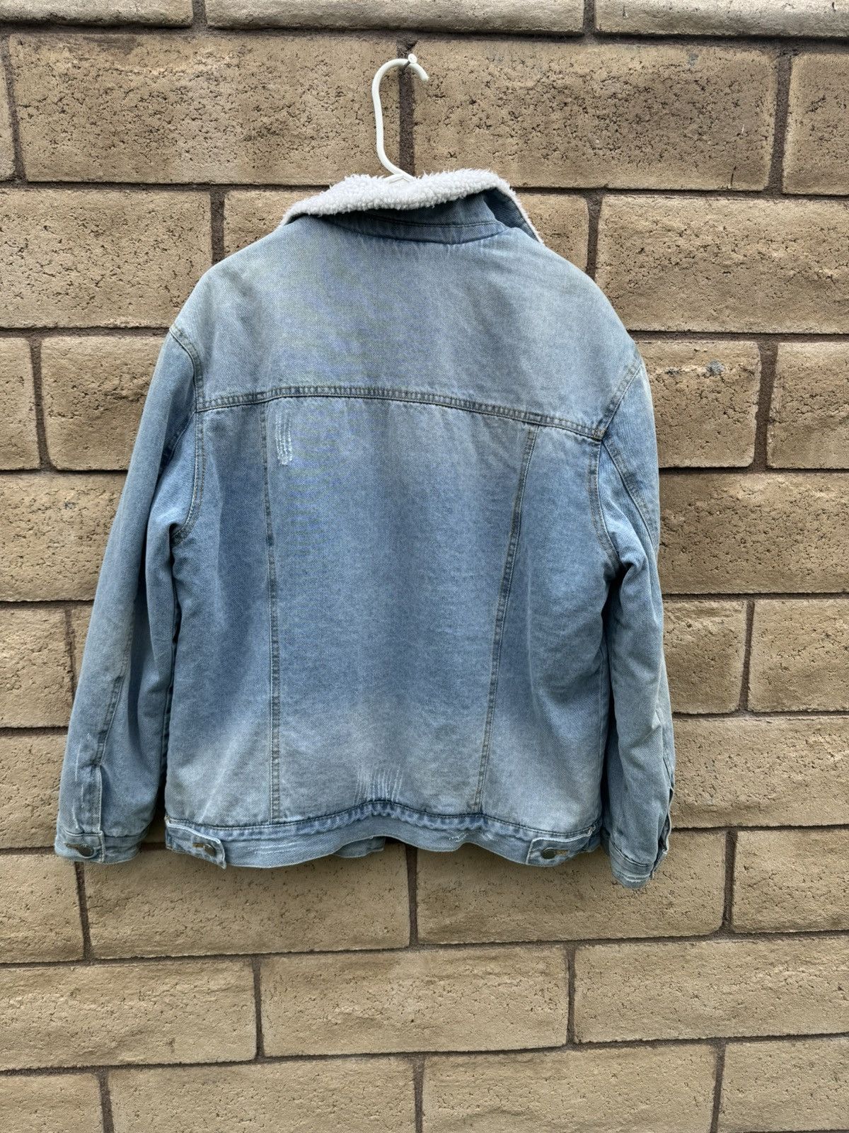 Fashion Nova Women fall winter denim jacket Size M / US 6-8 / IT 42-44 - 3 Thumbnail