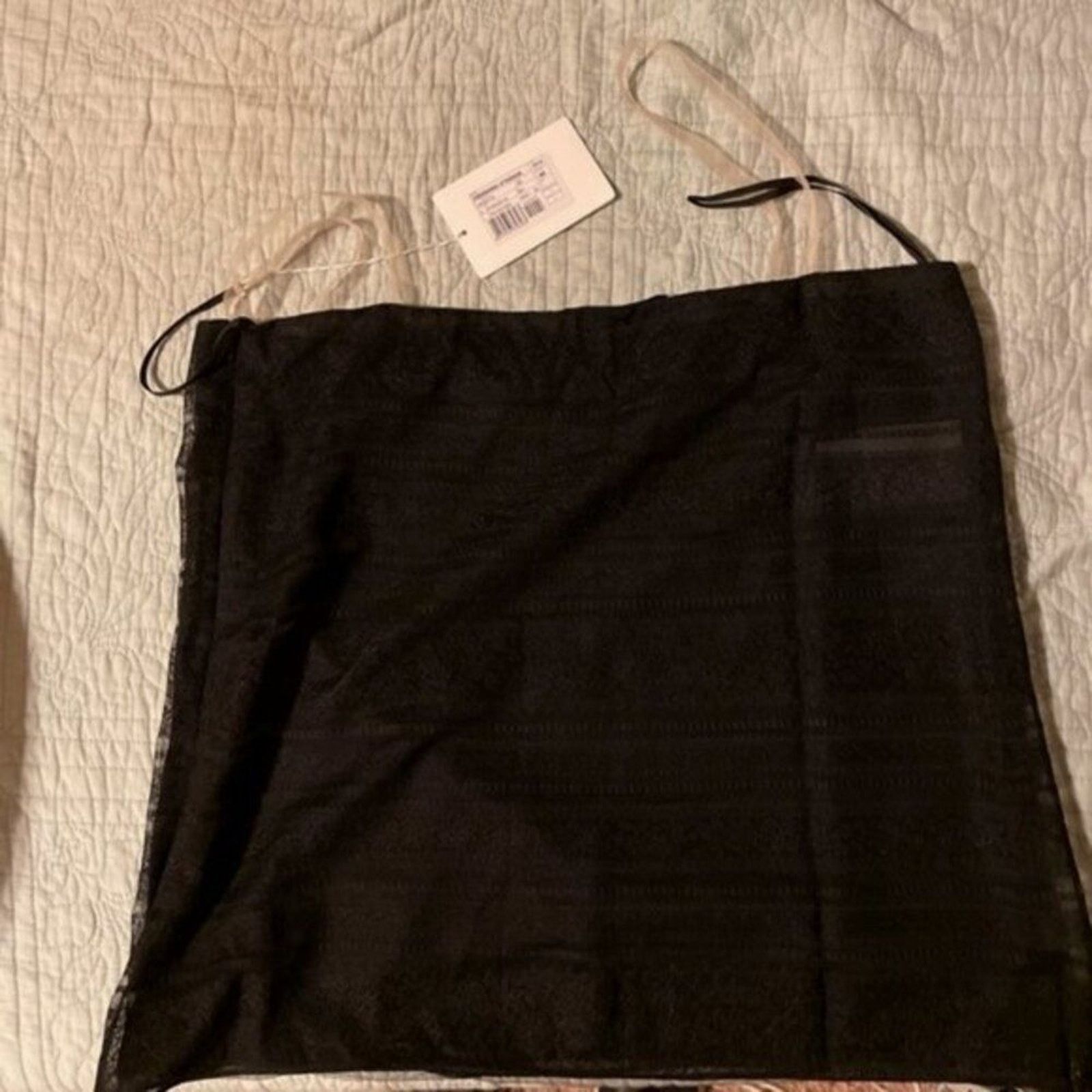 Valentino Valentino lace Tank top Black size 10 Size L / US 10 / IT 46 - 3 Thumbnail