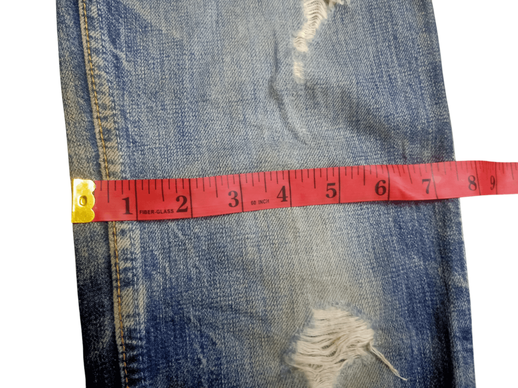 Levi's × Vintage Levis 501 Vtg Y2k Denim Vintage Distressdenim Mudwash Size US 28 / EU 44 - 13 Thumbnail