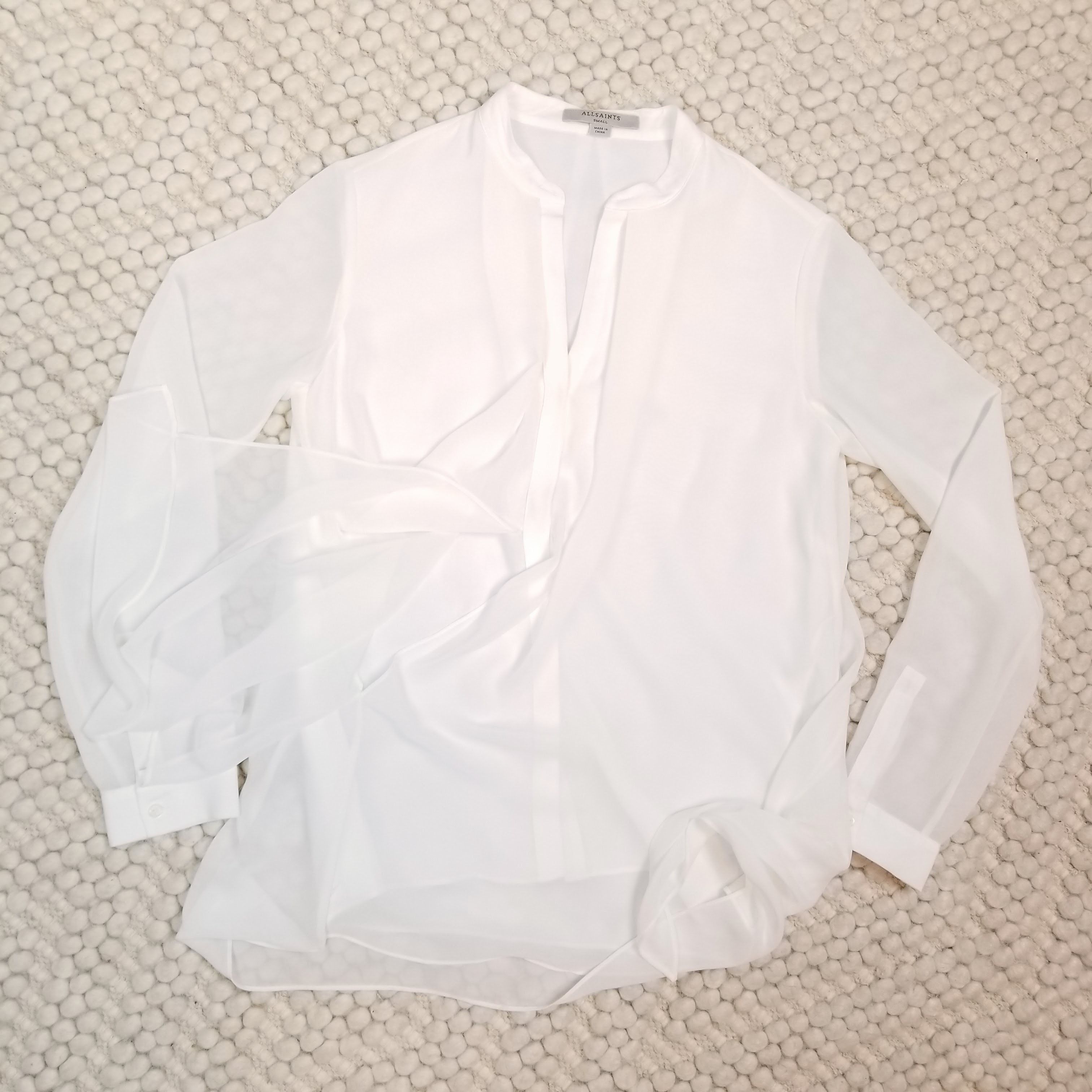 Allsaints Nova Shirt Blouse Size S / US 4 / IT 40 - 7 Thumbnail