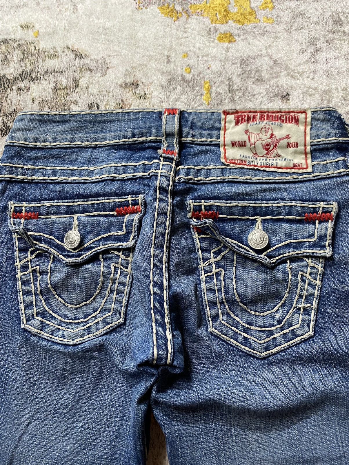 If Six Was Nine × Le Grande Bleu (L.G.B.) × True Religion Y2K True Religion Size US 28 / EU 44 - 5 Thumbnail