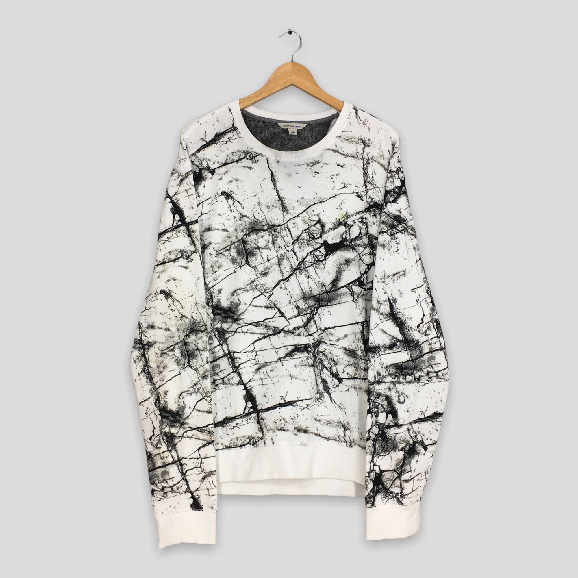 Calvin Klein × Vintage Vintage Calvin Klein Jeans Sweatshirt XLarge Size US XL / EU 56 / 4 - 1 Thumbnail