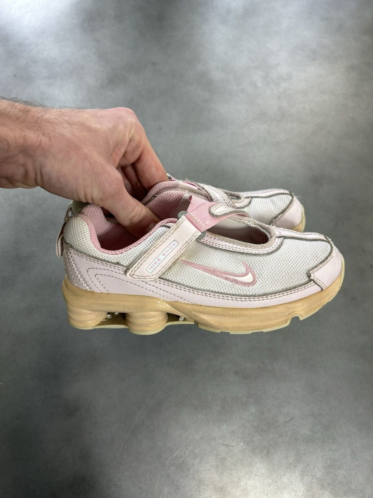 Nike × Vintage 2008 Nike Shox Mary Jane 354945-161 Childrens 12C Baby Shoes Size US 4 / IT 34 - 14 Thumbnail