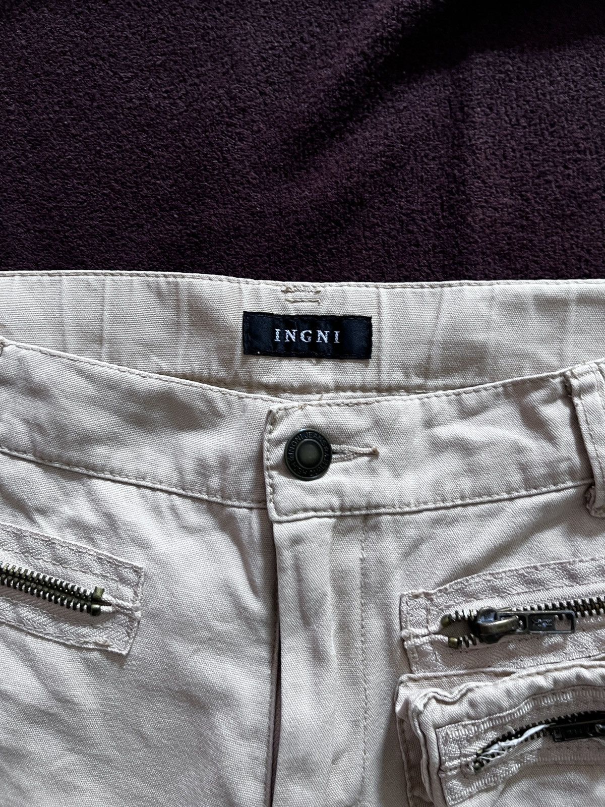 Le Grande Bleu (L.G.B.) JAPANESE GIMMICK POCKET LGB STYLE FLARE Size US 29 - 8 Thumbnail