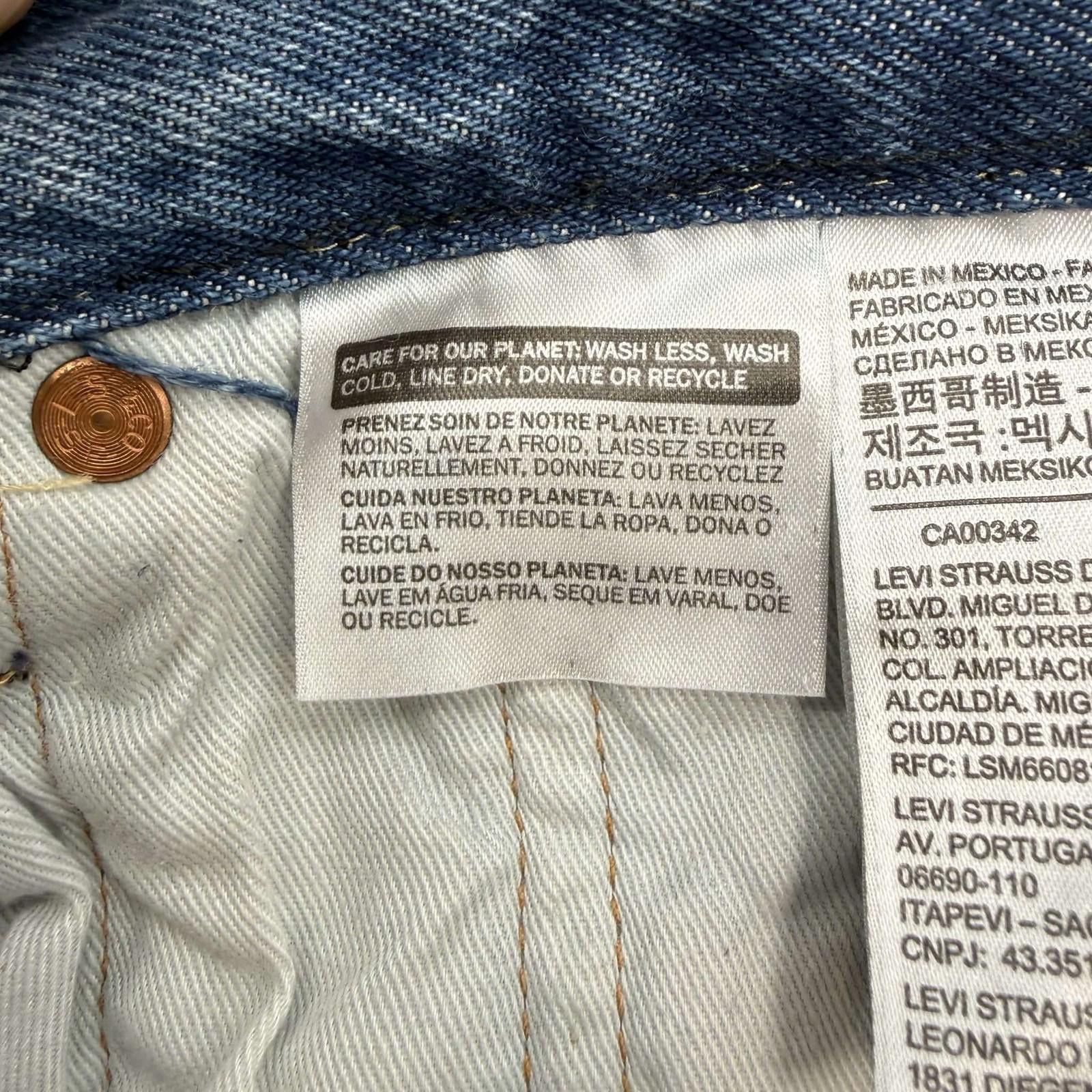 Levi's Denim Tears Levi's 501 Cotton Wreath Jeans Red Clay 27 Size US 27 - 6 Thumbnail