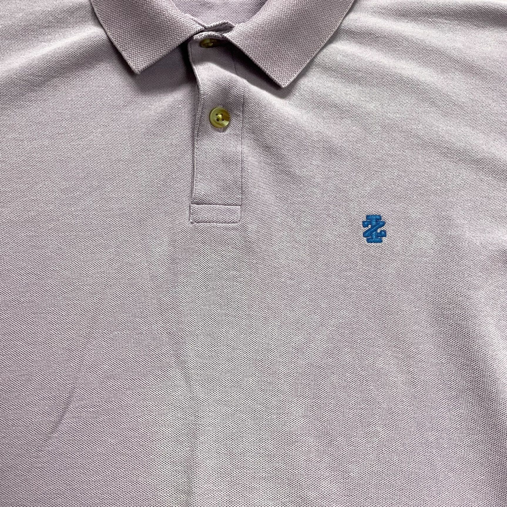 Izod IZOD The Advantage Polo Shirt Mens 2XL Purple Short Sleeve Cotton Polyester Golf Top Size US XXL / EU 58 / 5 - 6 Thumbnail