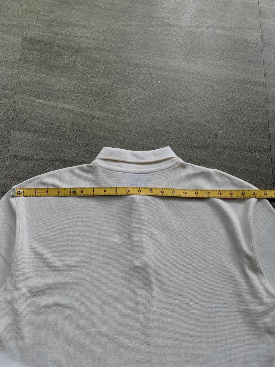 Prada FREE TAX! Red Tab Polo Shirt in Cream Size US XL / EU 56 / 4 - 11 Thumbnail