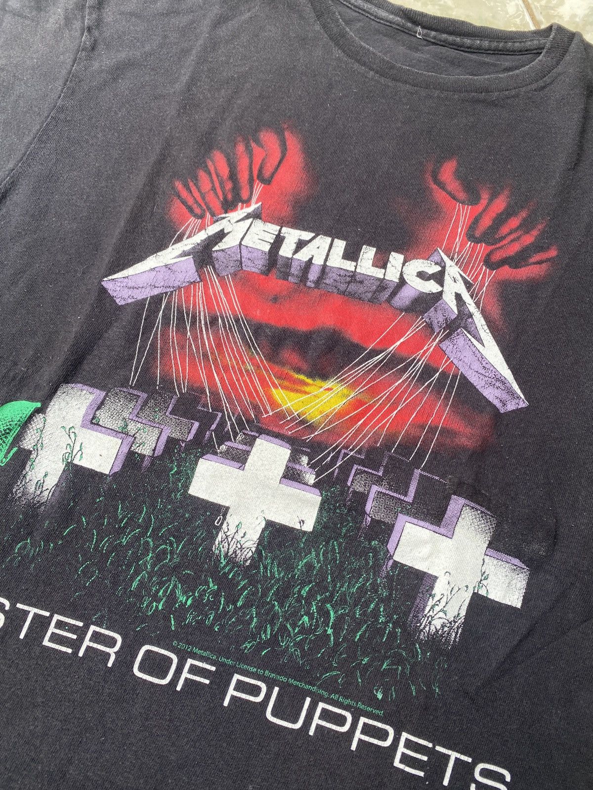 Band Tees METALLICA “Master of Puppets” Men’s Tee (2012) Size US M / EU 48-50 / 2 - 2 Thumbnail