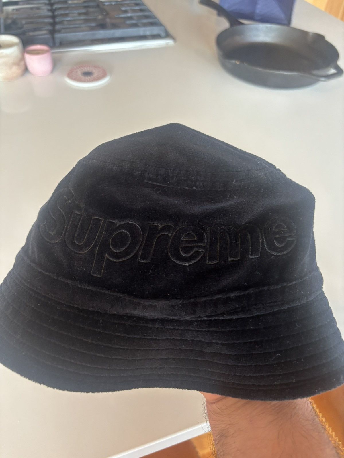 Lacoste × Supreme Supreme bucket hat | Grailed