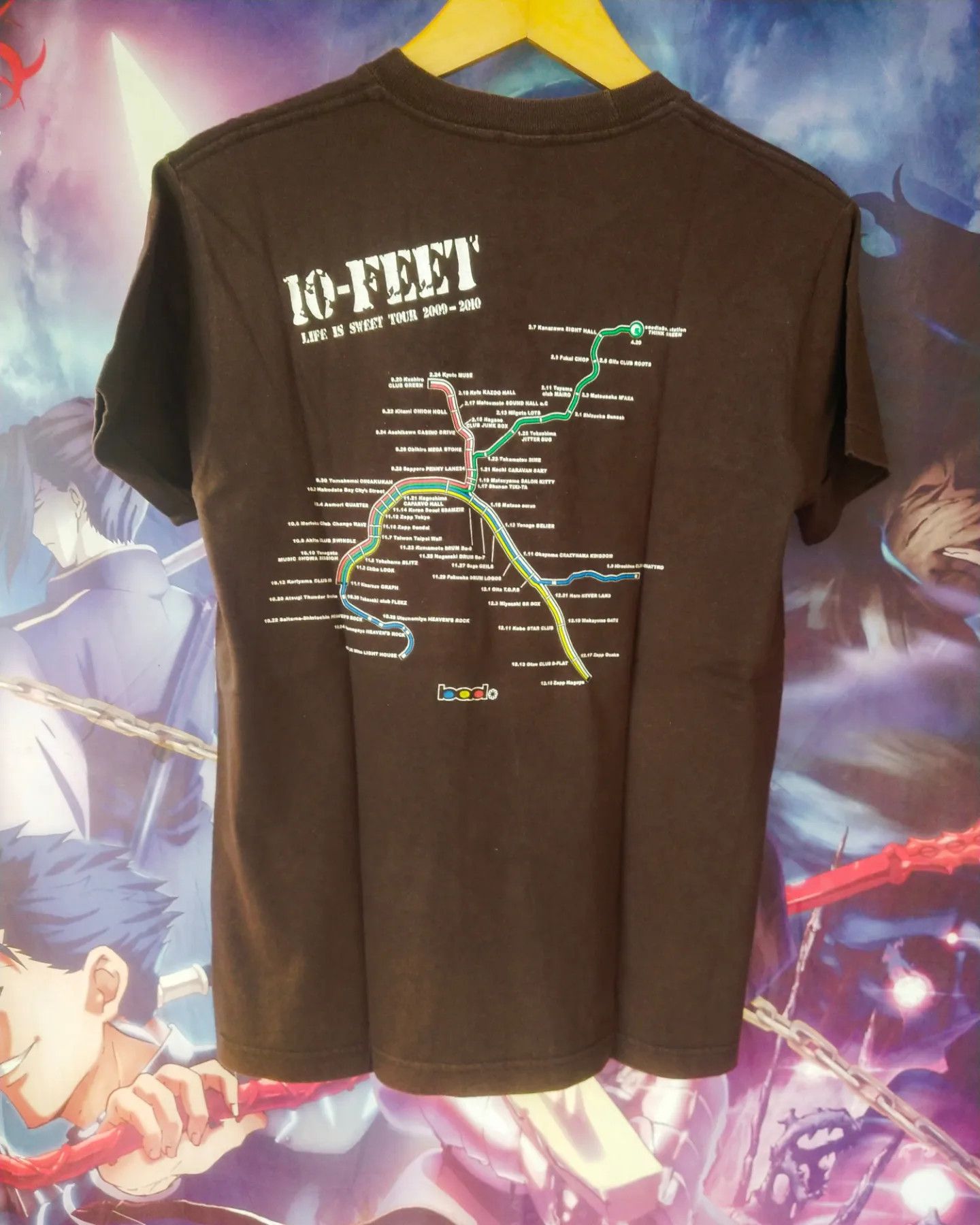 Band Tees 10-Feet Life is Sweet Tour Brown Band Tee Size US S / EU 44-46 / 1 - 1 Thumbnail