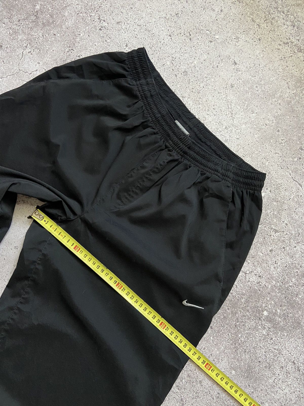 Nike NIKE BAGGY BLACK PANTS VINTAGE TRACK JOGGER Y2K DRILL Size US 34 / EU 50 - 6 Thumbnail