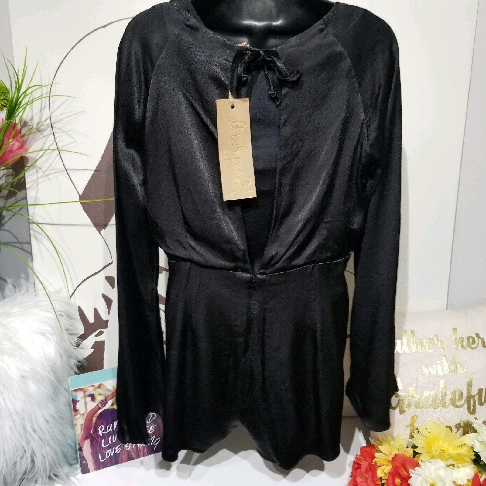 Designer The Indigo Child Romper Size Medium MOLLY black Sexy low Cut Size 32" / US 10 / IT 46 - 2 Thumbnail