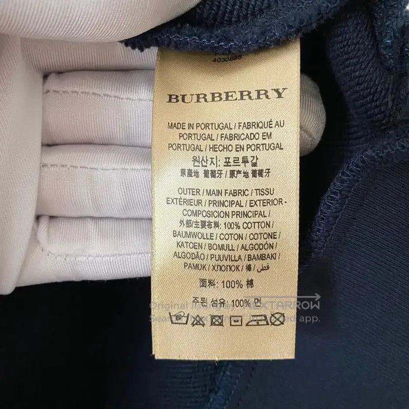 Burberry Burberry Spring Autumn Navy Blue Cotton Sweatshirt. Size M / US 6-8 / IT 42-44 - 8 Thumbnail