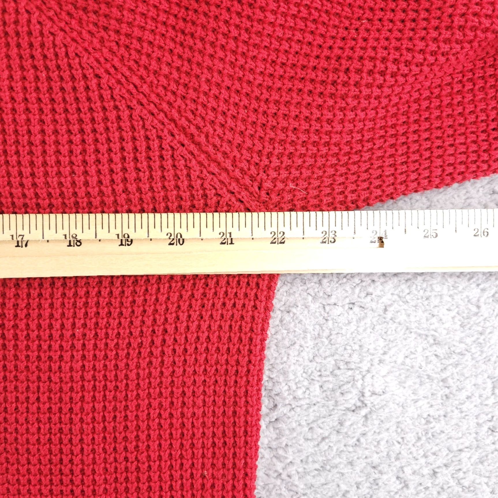 Michael Kors Michael Kors Sweater Turtleneck Women's Medium Red Knit Long Sleeve Pullover Size M / US 6-8 / IT 42-44 - 7 Thumbnail