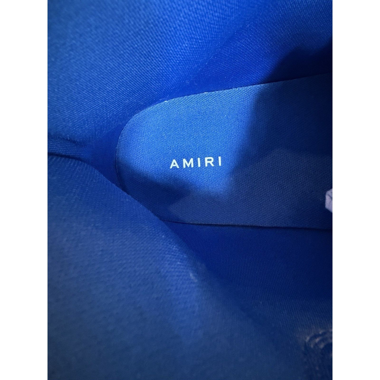 Amiri Size 44EU/11US - Amiri Skel Top Bandana Blue High TRIED ON Size US 11 / EU 44 - 9 Thumbnail