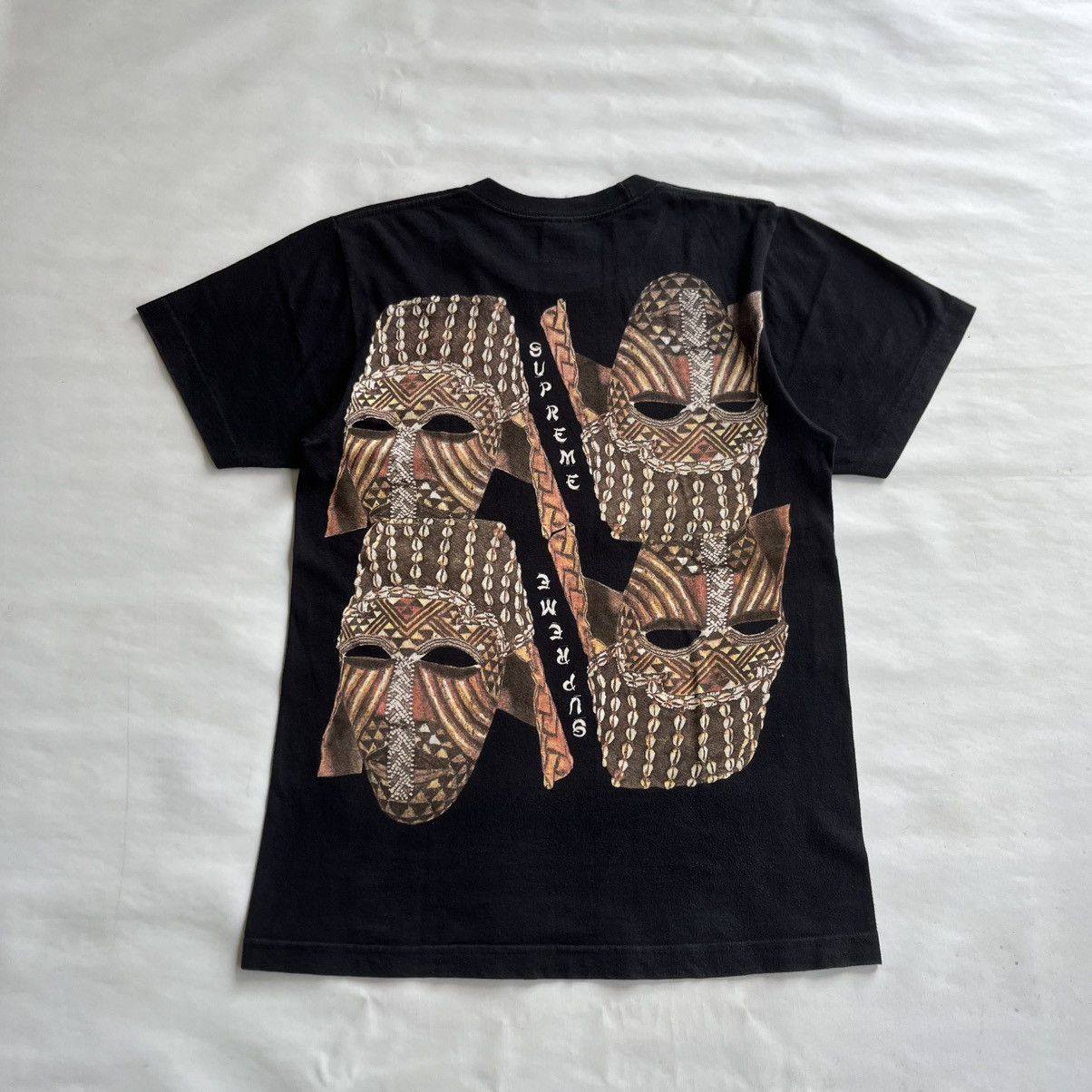 Supreme FW14 Supreme African Mask tee Size US S / EU 44-46 / 1 - 1 Thumbnail