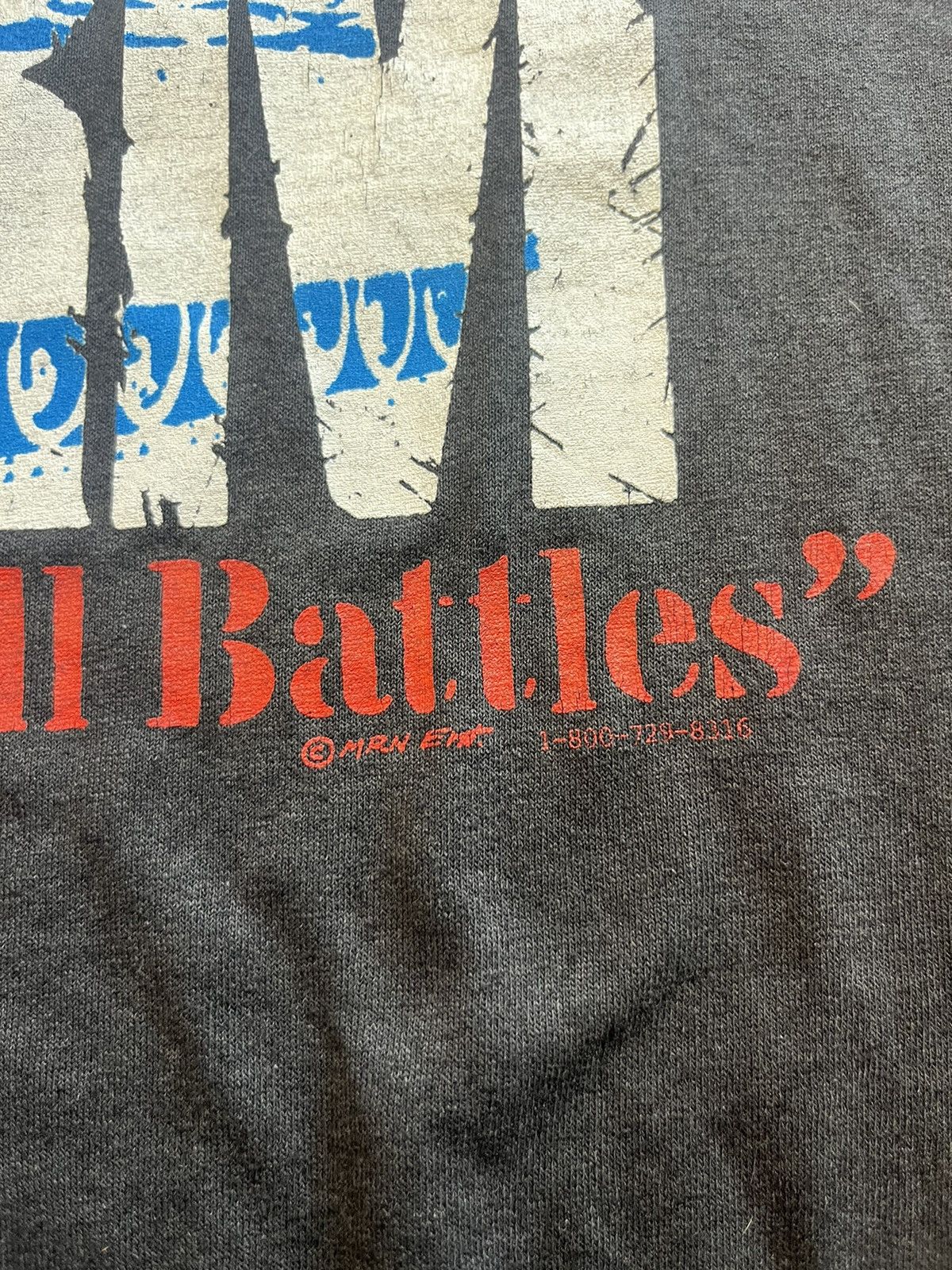 Vintage Vtg Desert Strom The Mother of All Battles Saddam Hussein 80 Size US XL / EU 56 / 4 - 8 Thumbnail