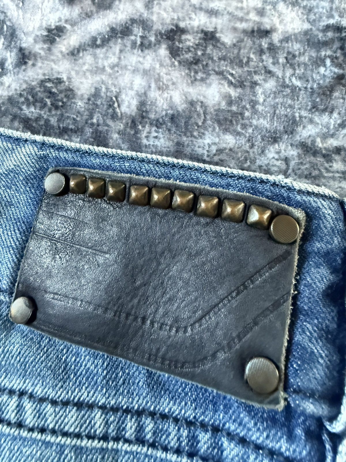 Diesel Y2K Diesel Studded Flare Jeans Size US 28 / EU 44 - 17 Thumbnail
