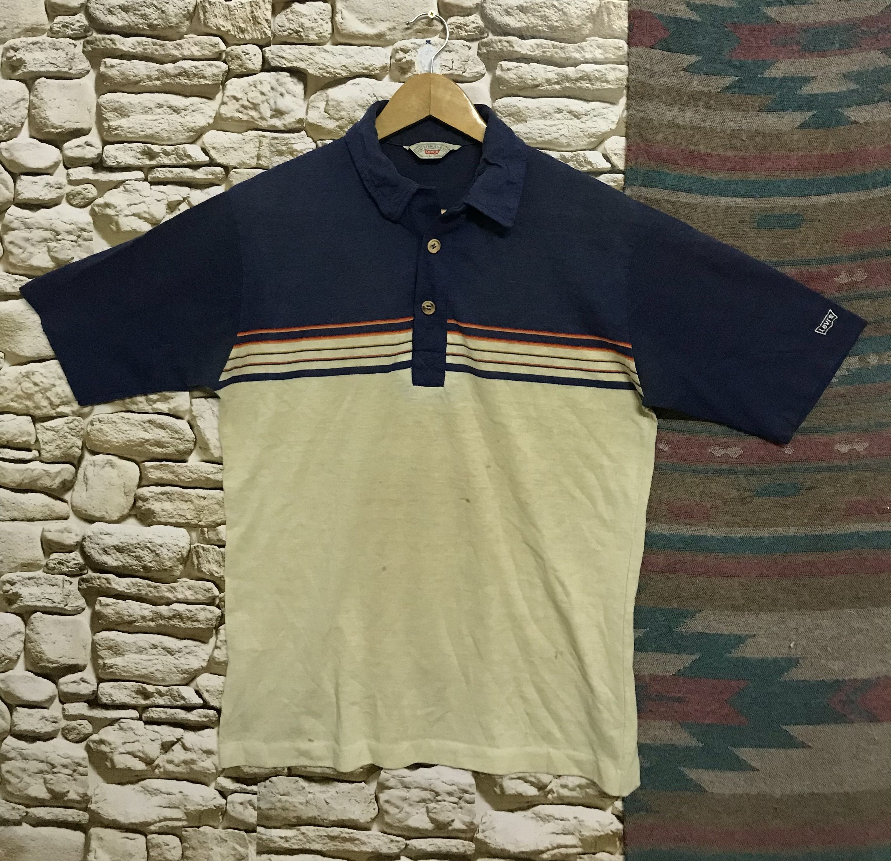 Levi's Vintage Levis Polo Tees Size US L / EU 52-54 / 3 - 1 Thumbnail