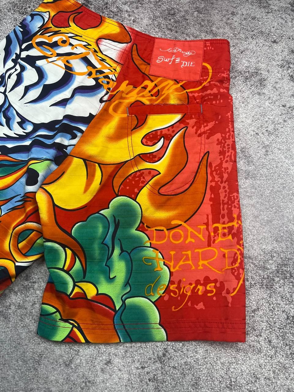 Ed Hardy Ed Hardy Shorts Y2K Over Logo Size US 30 / EU 46 - 8 Thumbnail