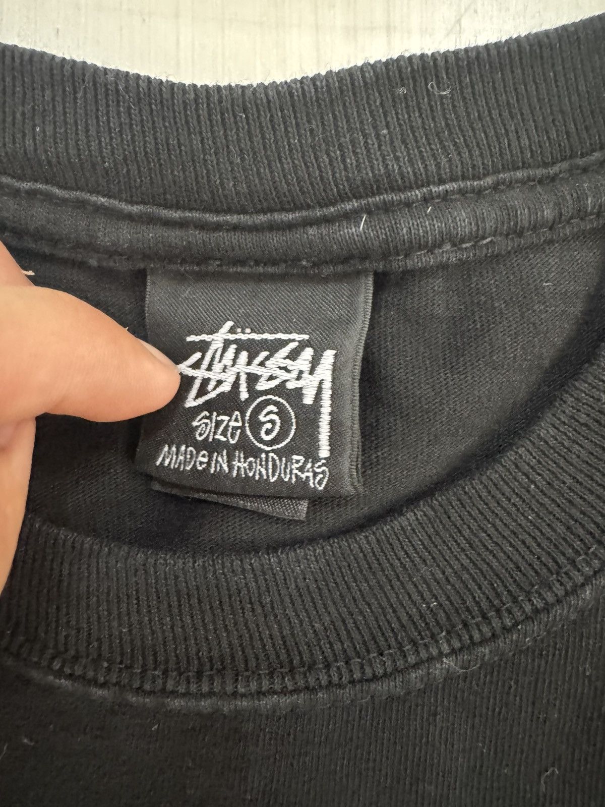 Stussy Stussy 8 Ball Graphic Logo Tee Black Sz S Used Size US S / EU 44-46 / 1 - 4 Thumbnail