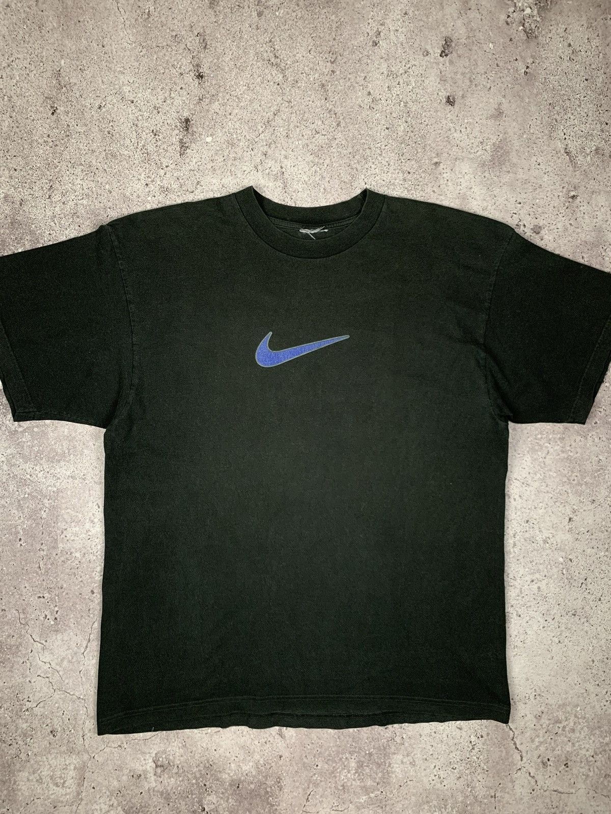 Pre-owned Nike X Vintage Nike Just Do It Vintage T-shirt In Black