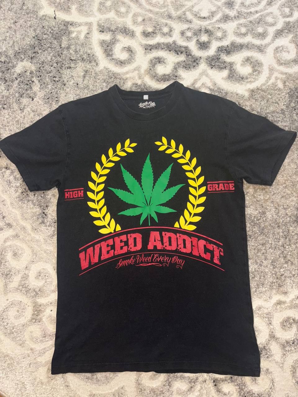 Other Kanabis Mens T-Shirt, beastle ratos,weed addict size M Size US M / EU 48-50 / 2 - 9 Thumbnail