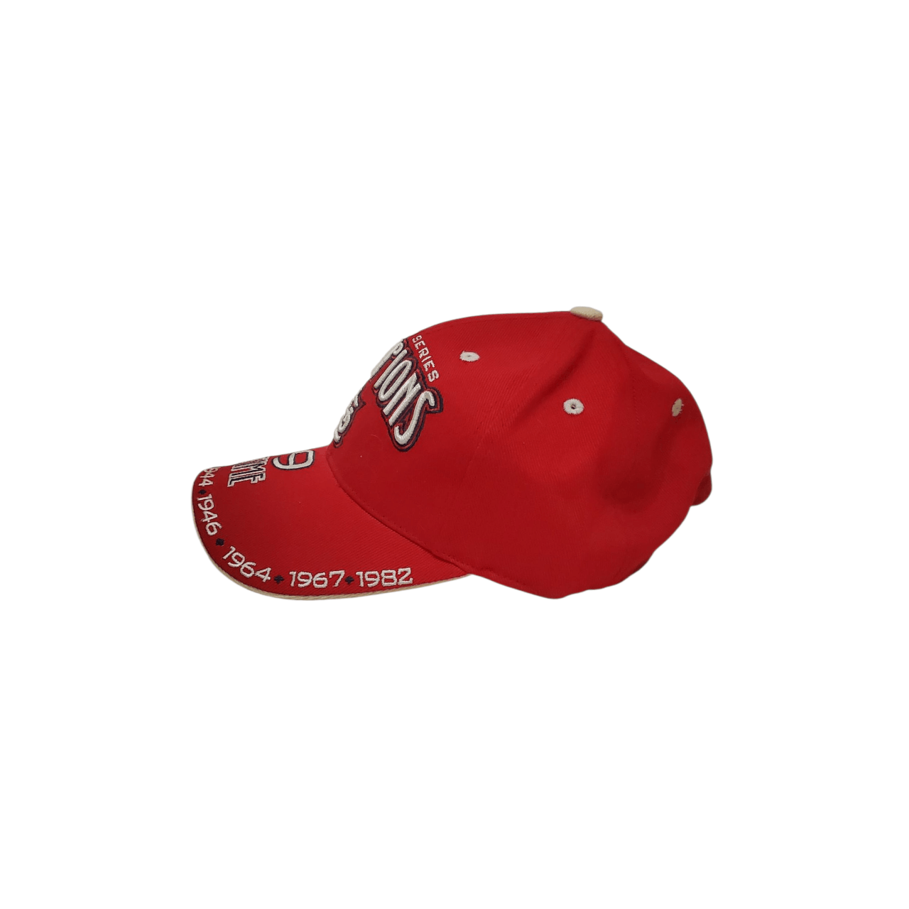 MLB × Vintage 90s St. Louis Cardinals Championship History Strapback Hat Size ONE SIZE - 2 Thumbnail