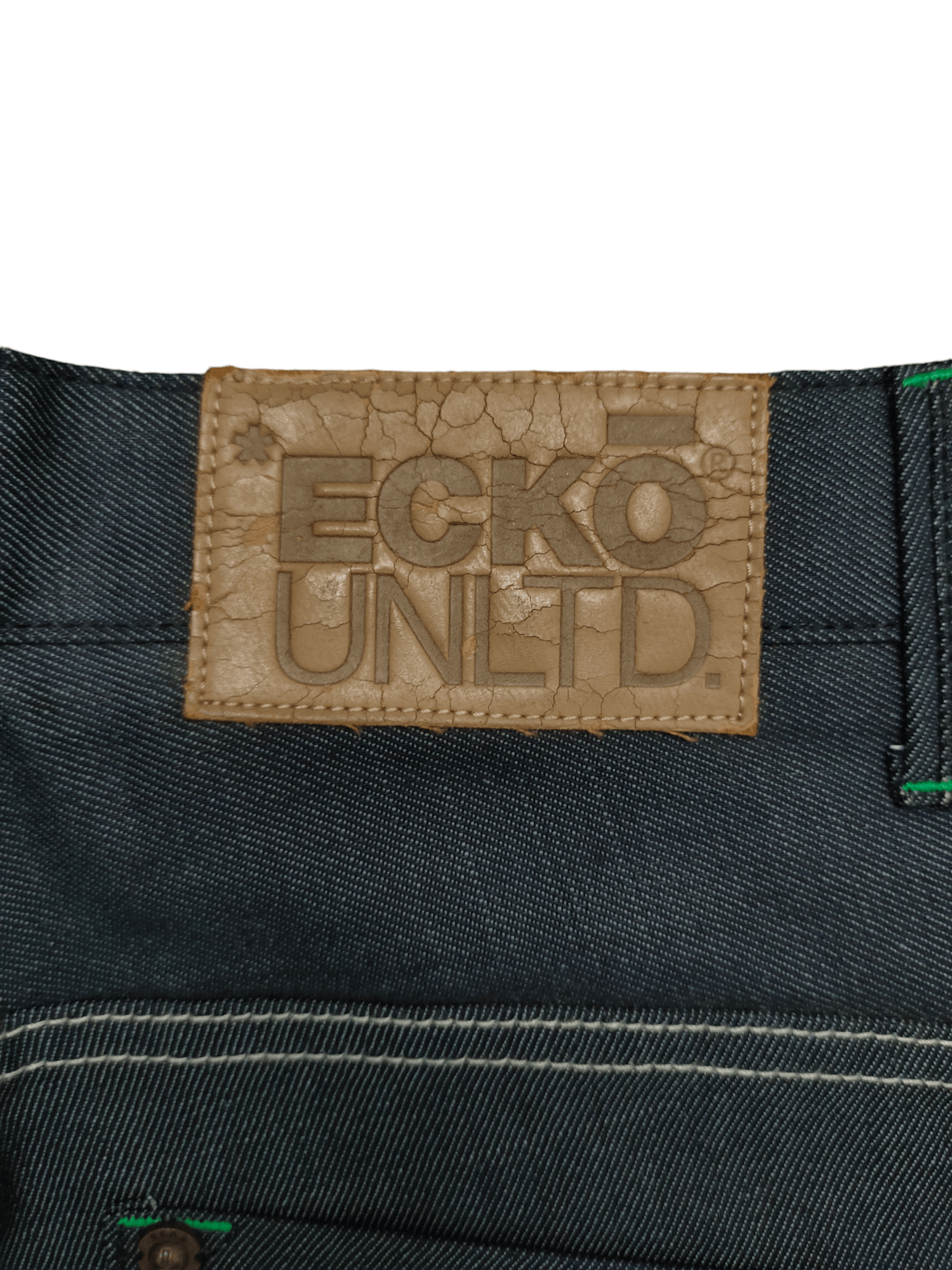 Ecko Unltd. Vintage Y2k Ecko Rhino Logo Graffiti Print Baggy Denim Jeans Size US 29 - 11 Thumbnail