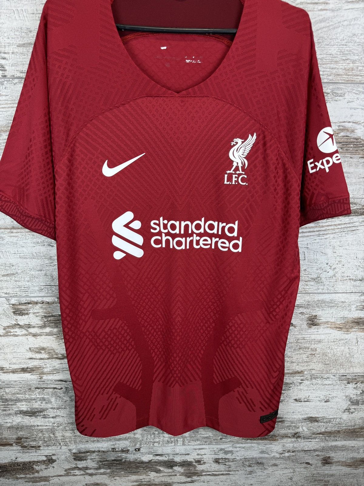 Nike Mens Vintage Nike Liverpool FC T-shirt soccer jersey tee Size US L / EU 52-54 / 3 - 4 Thumbnail