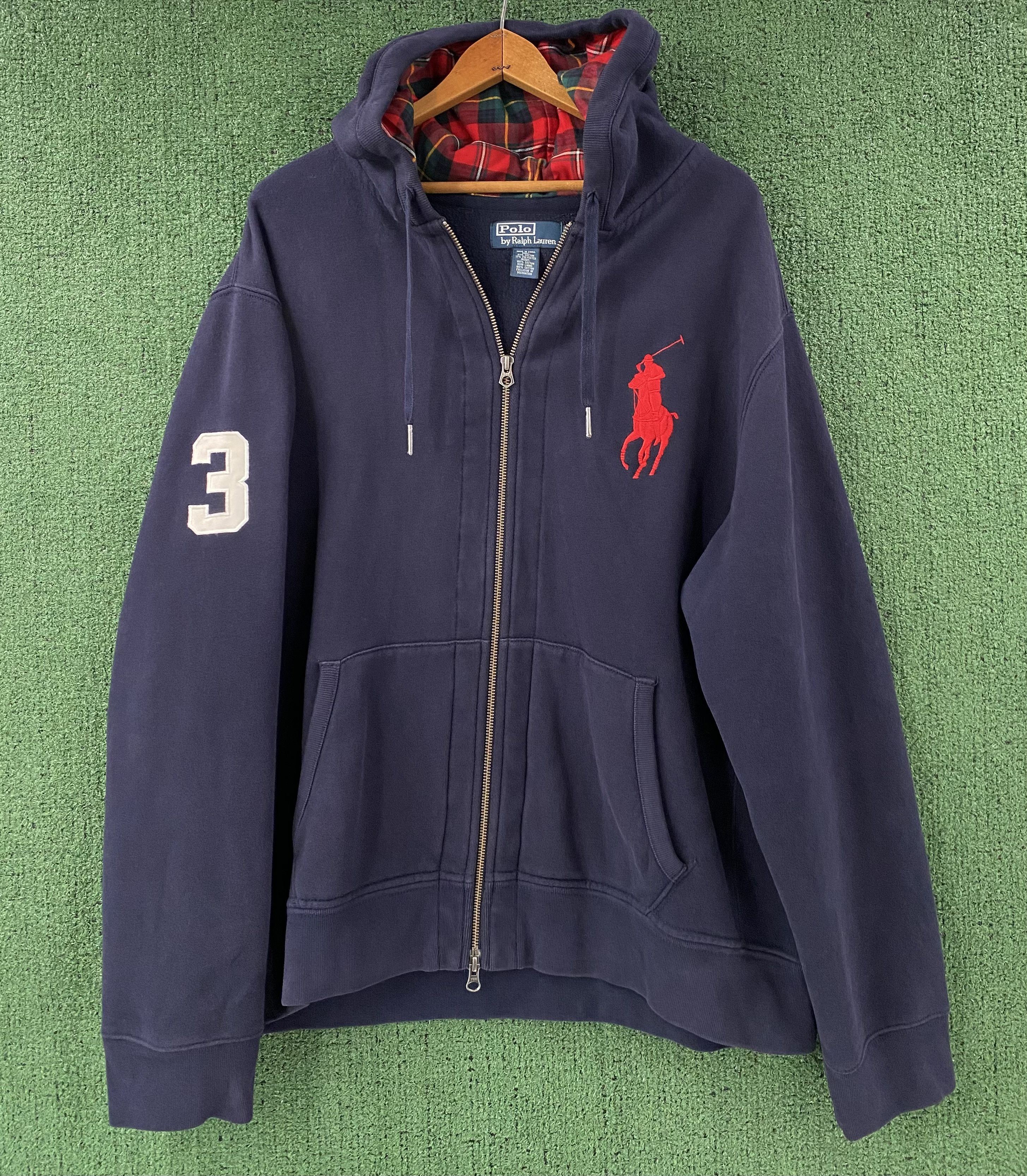 Polo Ralph Lauren Polo Ralph Lauren Big Pony Hoodie Navy | Grailed
