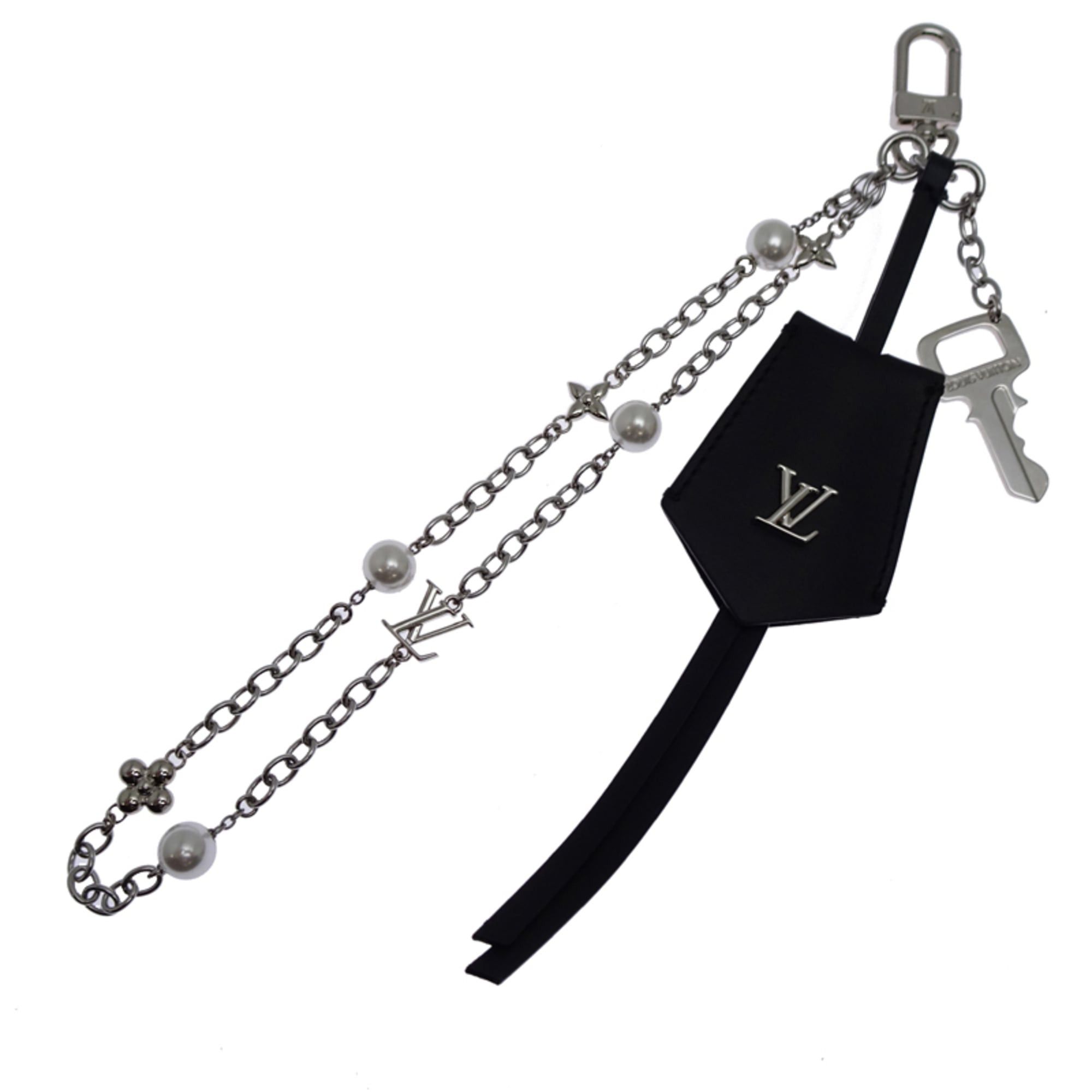 Louis Vuitton Louis Vuitton Midnight Pearl Stackable Bag Charm, Men's Charm M02957, Metal, Black Size ONE SIZE - 1 Thumbnail