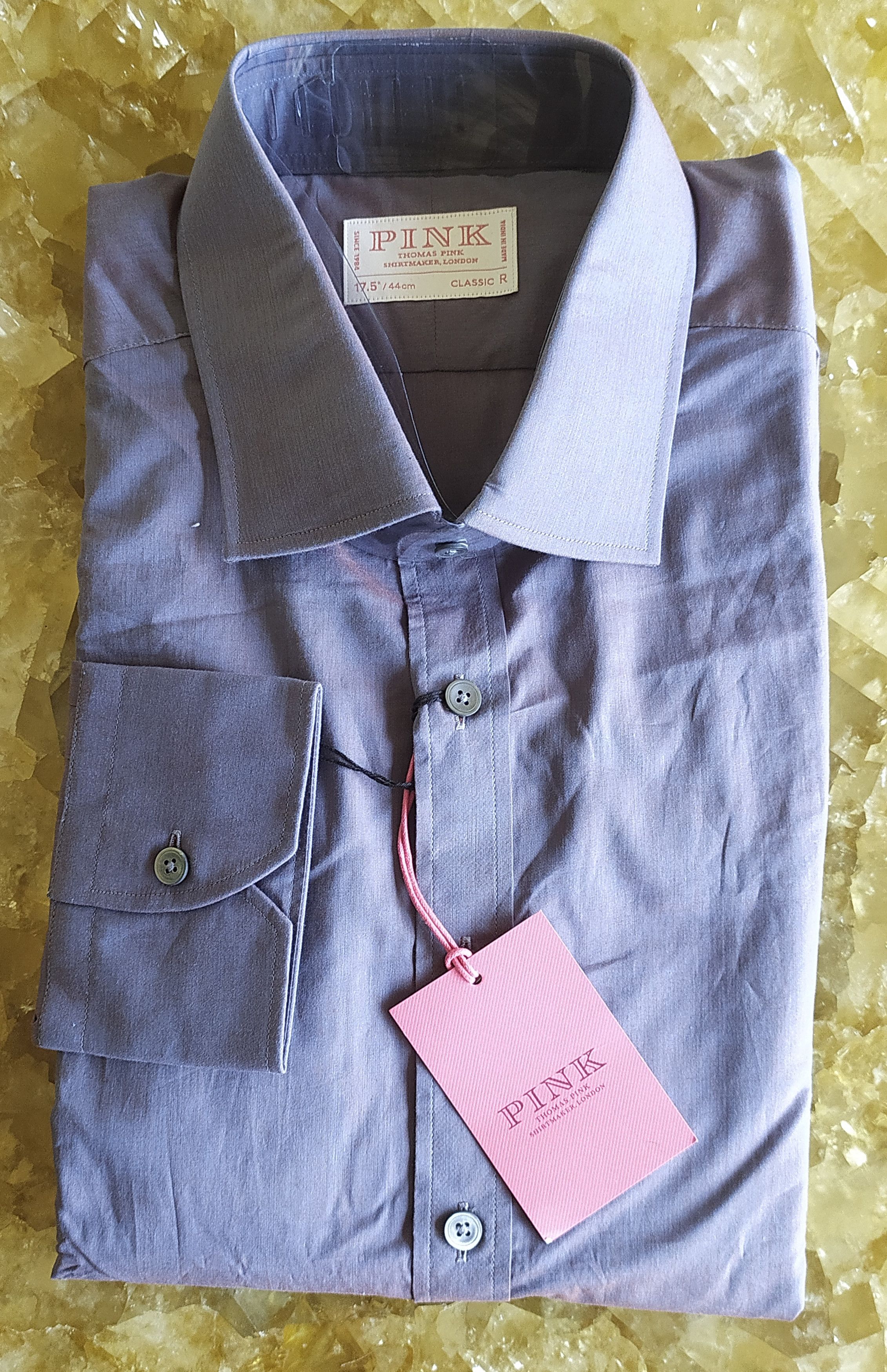 Thomas Pink Thomas Pink Formal Chambray Shirt Free Shipping T/74 Size US XL / EU 56 / 4 - 1 Thumbnail