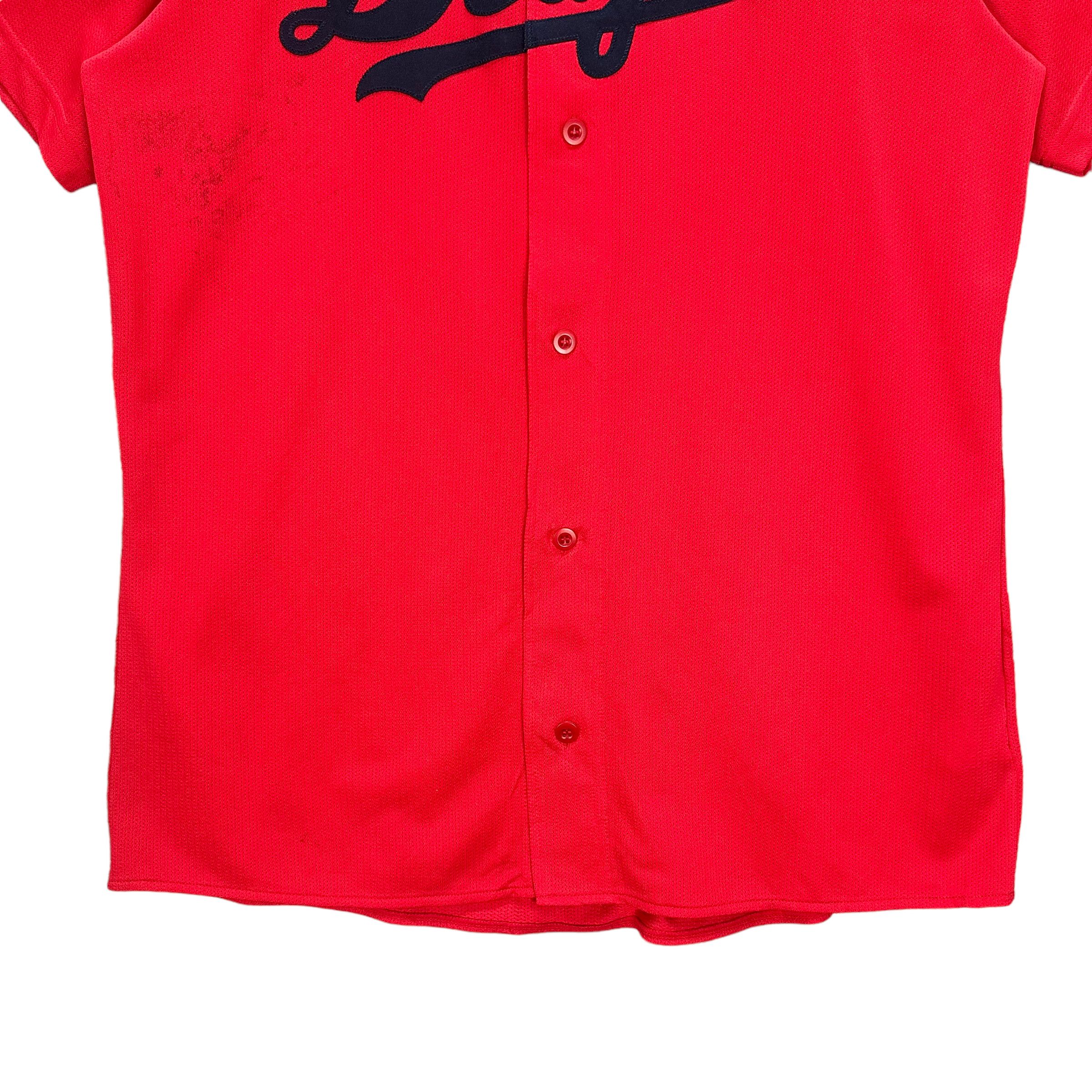 Asics ASICS DRAGONS BIG LOGO RED BUTTON JERSEY #8476-011 Size US M / EU 48-50 / 2 - 4 Thumbnail