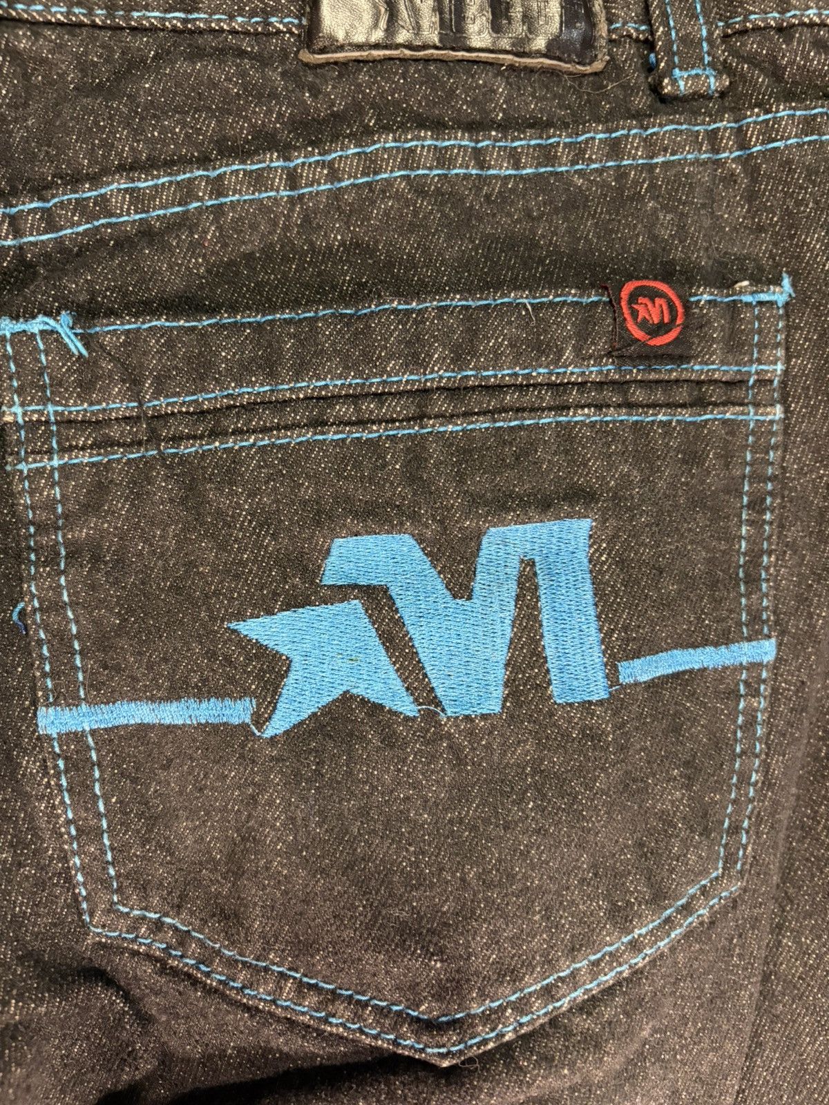 Mecca Vintage mecca paint splatter jeans Size US 31 - 3 Thumbnail