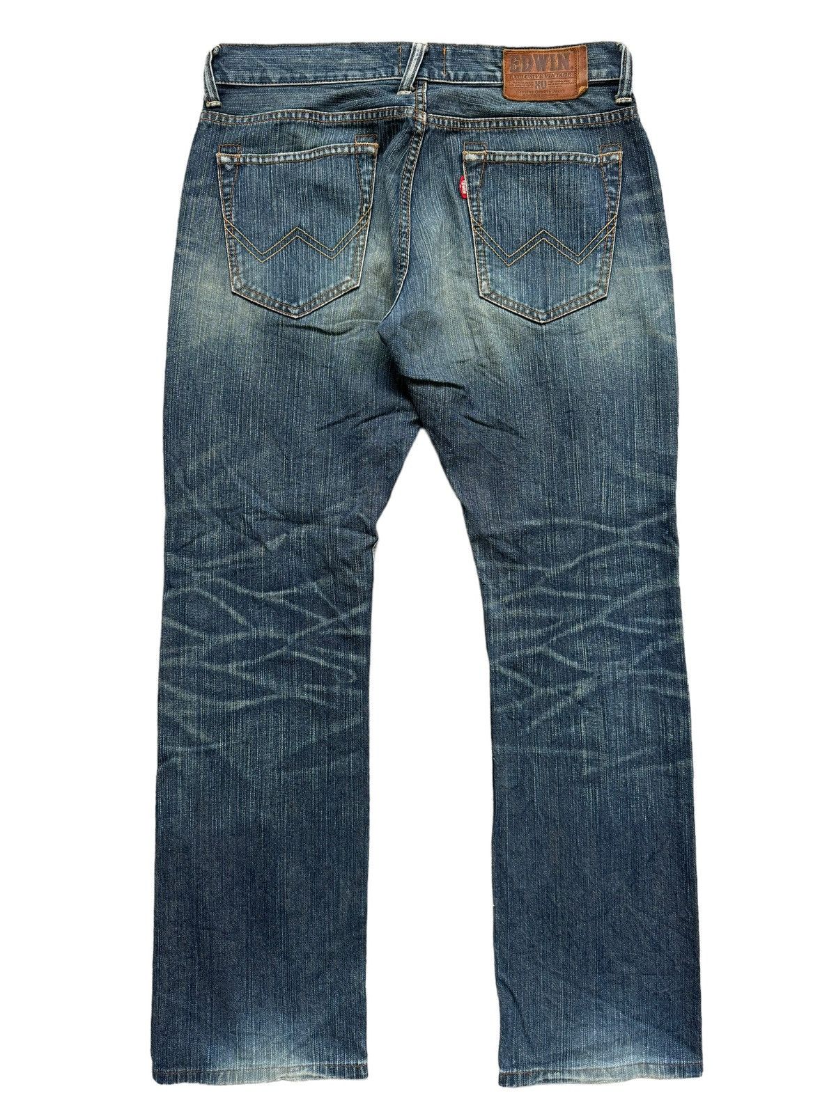 Edwin Vintage Edwin XV Distressed Baggy Jeans lgb style Size US 34 / EU 50 - 1 Thumbnail