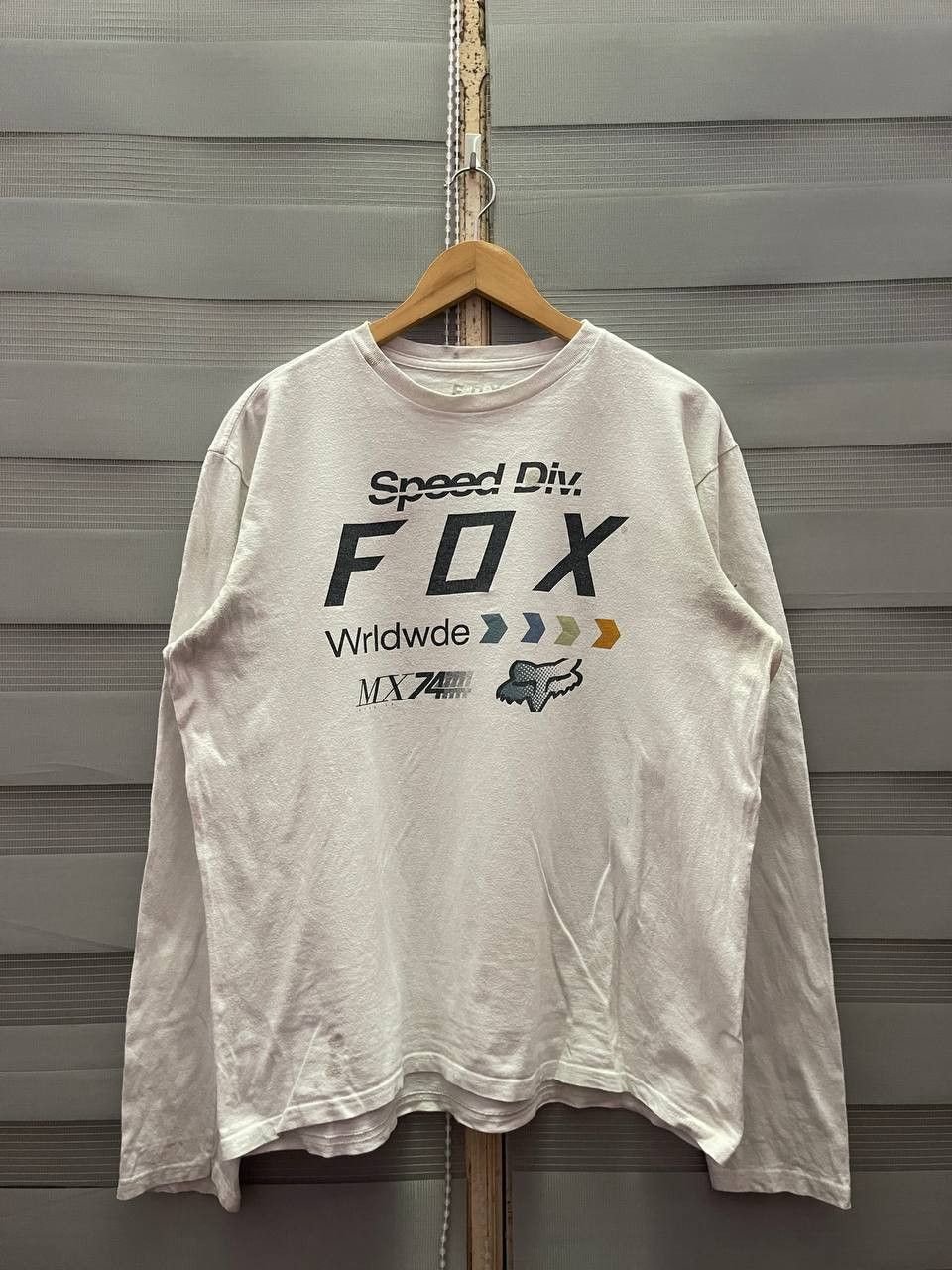 Fox Racing 2000s Fox Racing Long Sleeve Tees Size US L / EU 52-54 / 3 - 1 Thumbnail