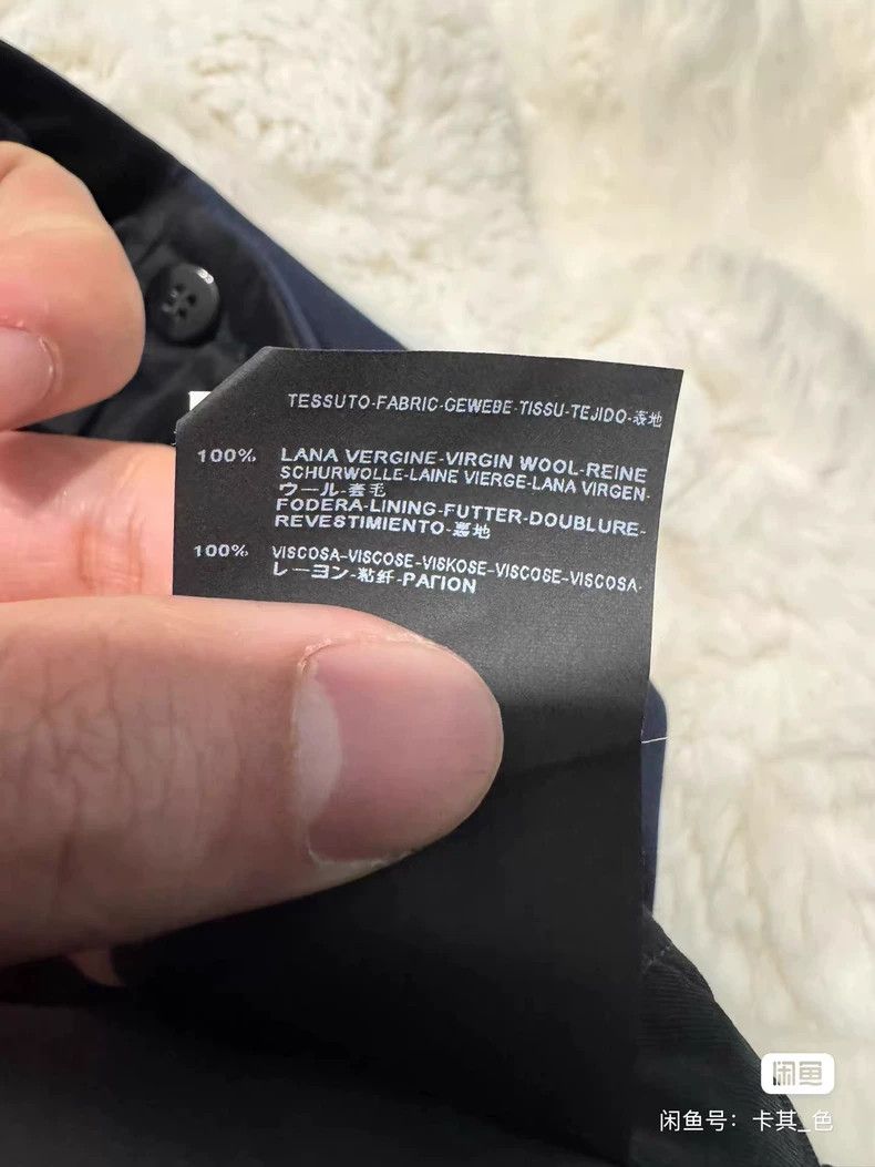 Saint Laurent Paris Saint Laurent Paris size 52 Deep blue trousers Size US 36 / EU 52 - 4 Thumbnail