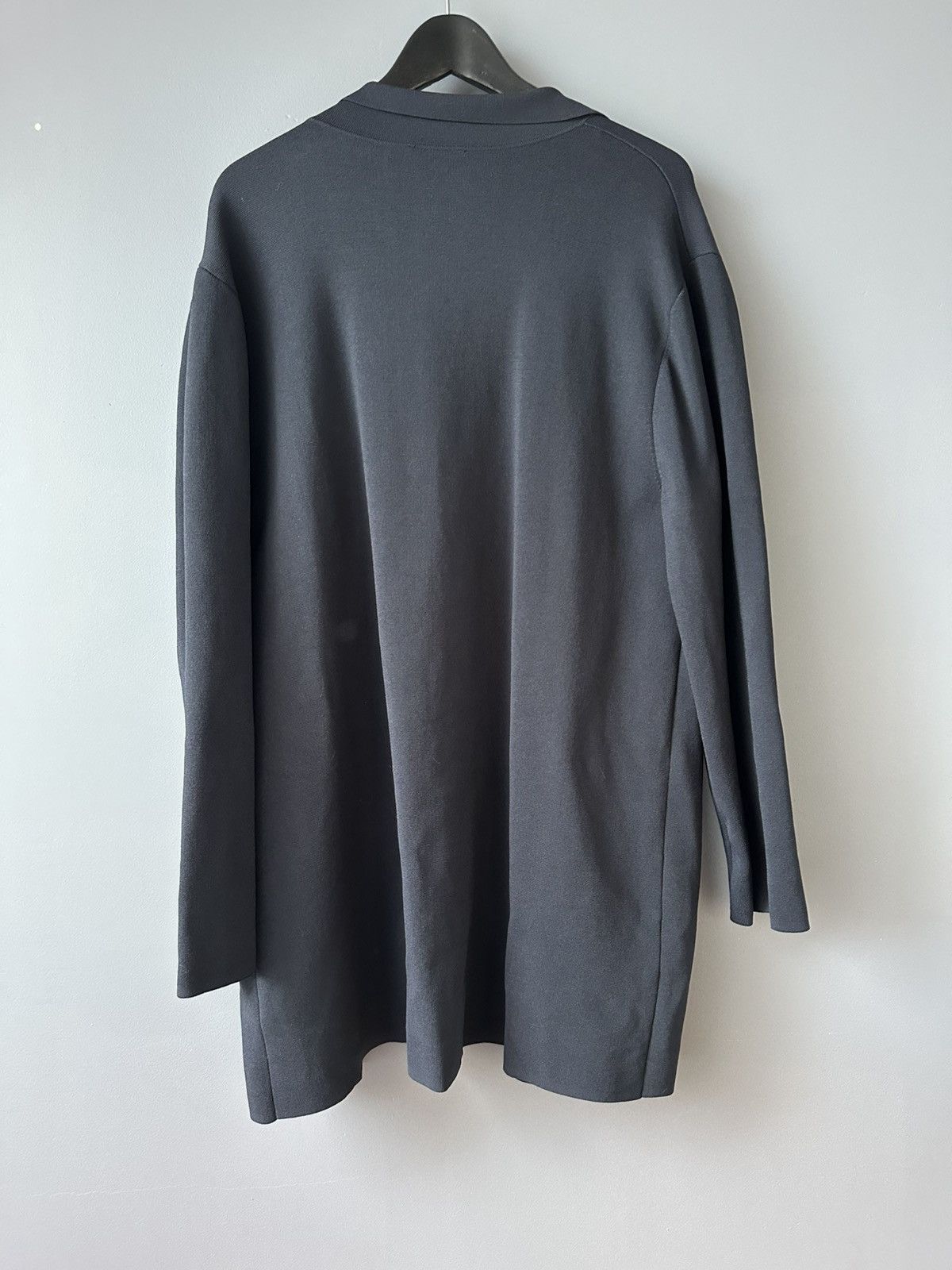 Cos COS dark navy drape style cardigan jacket Large Size L / US 10 / IT 46 - 8 Thumbnail
