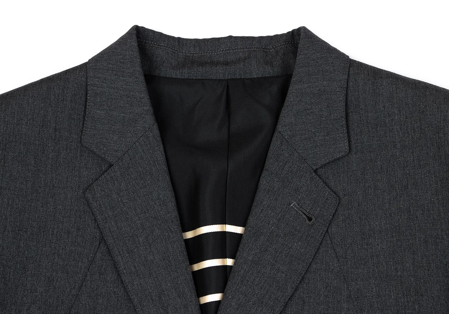 Jean Paul Gaultier Wool 3B Jacket in Gray Size 50 with Shoulder Pads Size US M / EU 48-50 / 2 - 3 Thumbnail