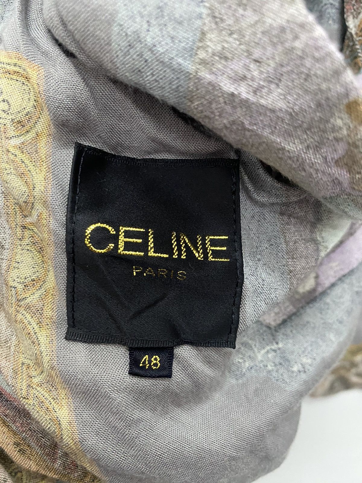 Celine Vintage celine Fullprint Art Design Jacket Size L / US 10 / IT 46 - 11 Thumbnail