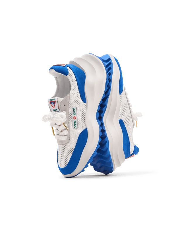 o1mle0126 Atlantis Sneakers in White/Blue