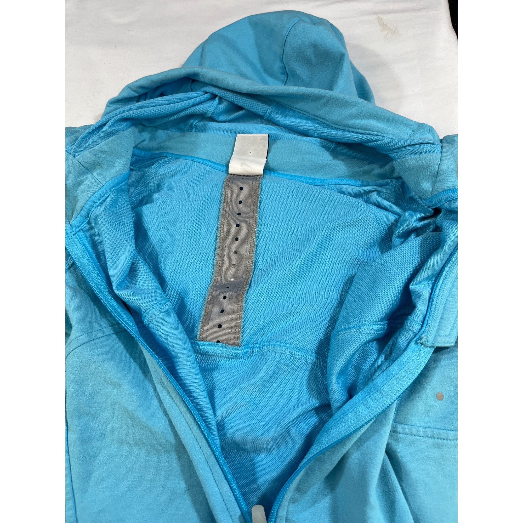 Nike Nike Dri-fit Women's Blue Light Jacket/Zipper Up Size M SKU Size M / US 6-8 / IT 42-44 - 4 Thumbnail