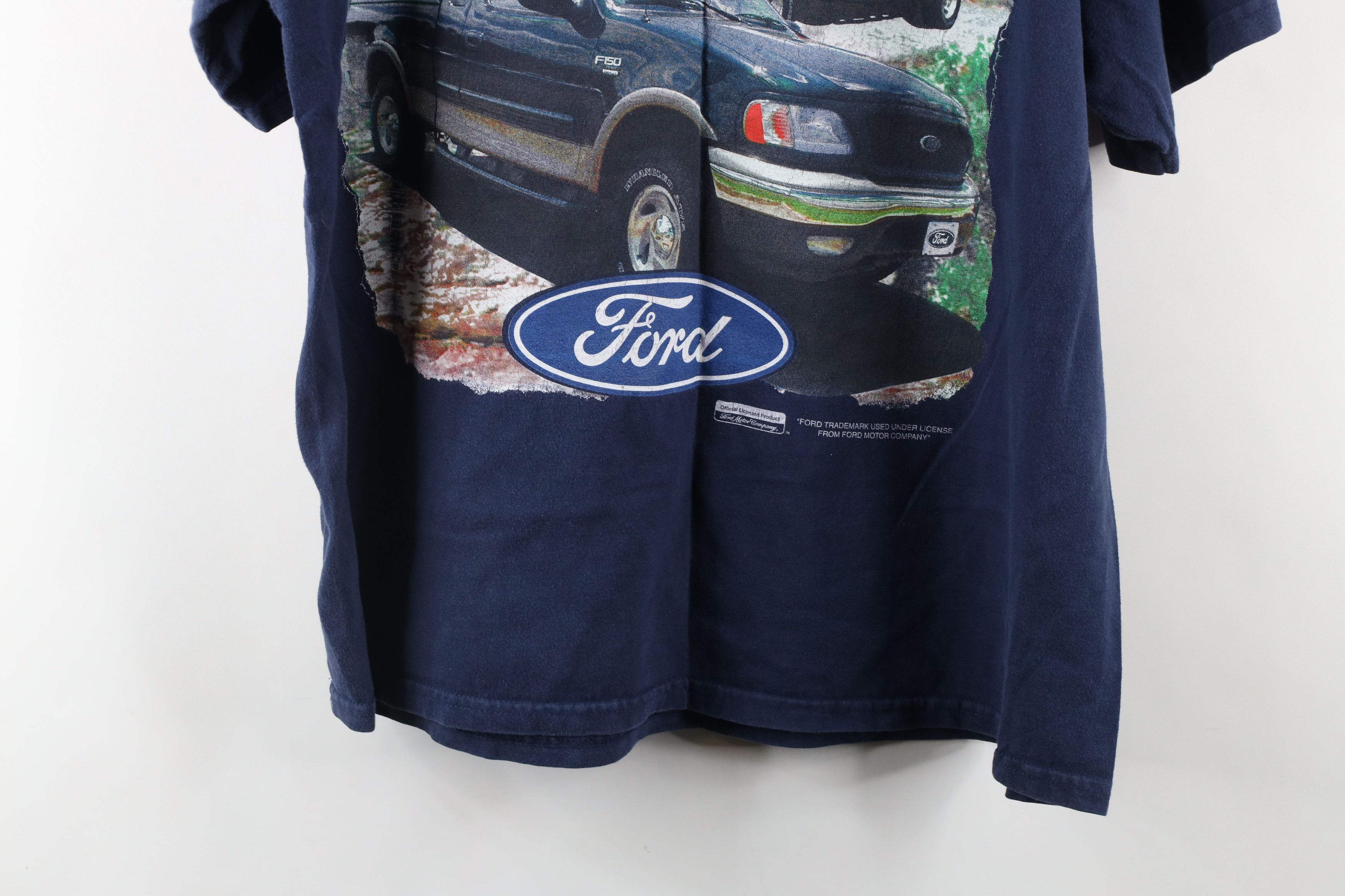 Vintage Vintage Motor Co F-150 Truck Built Ford Tough T-Shirt Blue Size US XL / EU 56 / 4 - 12 Thumbnail